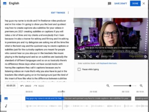YouTube-subtitle