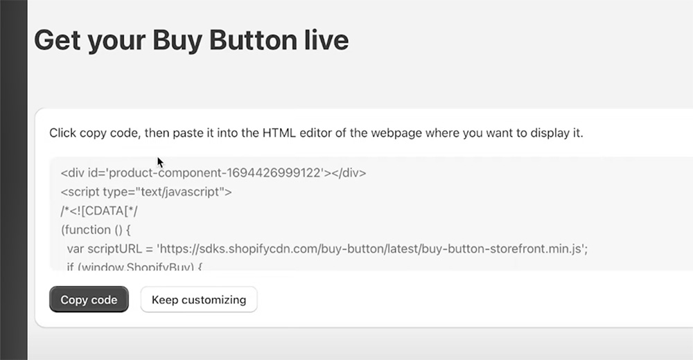 shopify-button-code