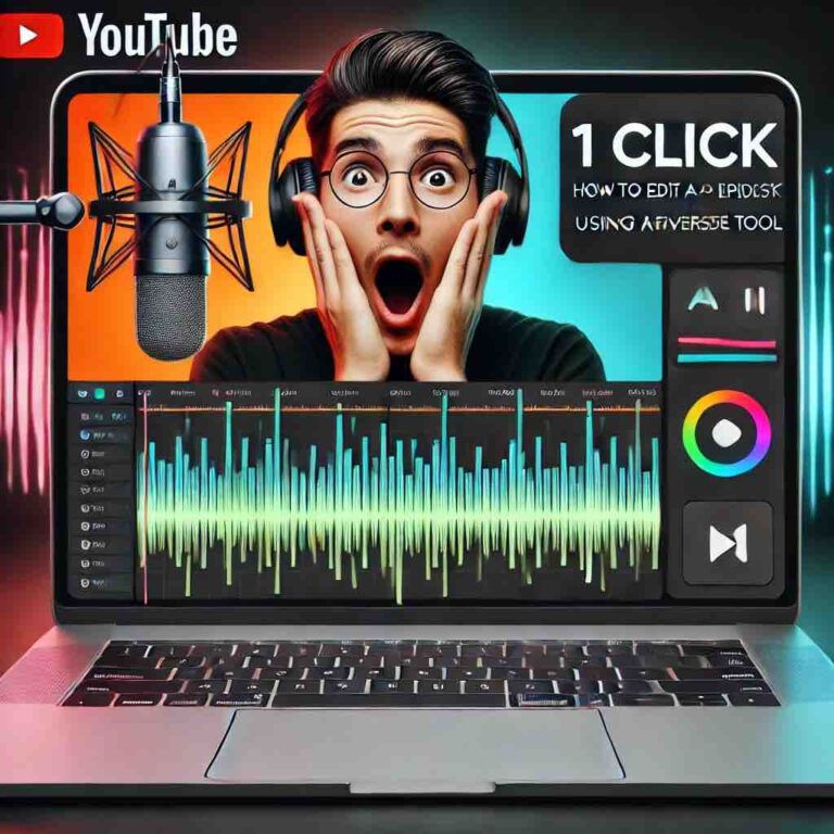 Riverside fm: How to edit a podcast episode with 1 click?